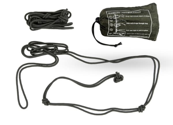 Ticket To The Moon TMROPE, Nylon, Svart, 2,4 m, 5 mm, 2 styck