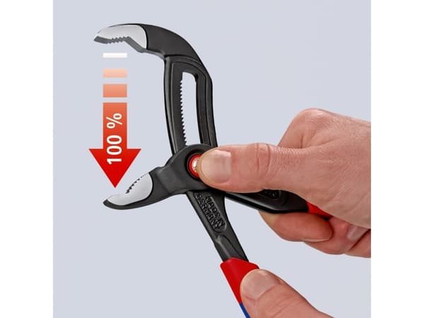 KNIPEX vandpumpetang Cobra QuickSet grå atramenteret 250 mm