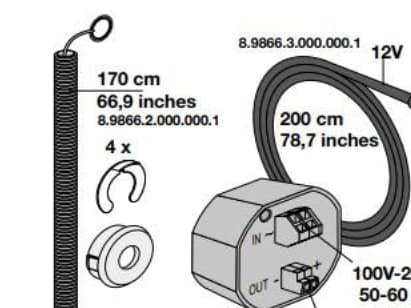Laufen Lis elektronisk kontrol - elektronisk kontrol t/lis e-aw107 betjeningsplade