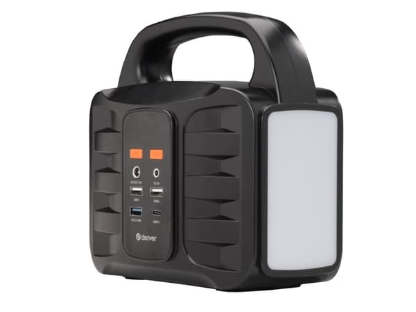 DENVER PPS-42000 - Strømbank - 42000 mAh - 18 watt - 10 A - QC - 3 utgangskontakter (2 x USB, 24 pin USB-C)