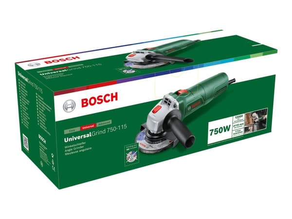 Bosch UniversalGrind 750-115 - Vinkelsliper - 750 W - 115 mm