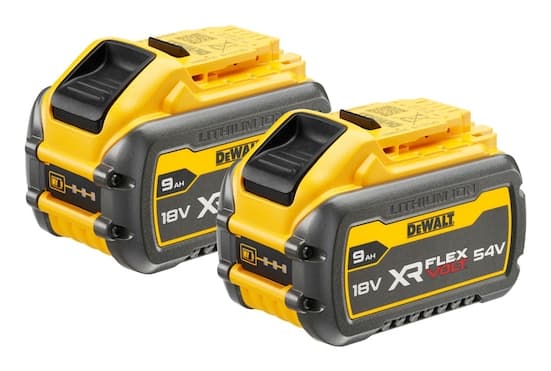 DEWALT.BATTERI 18/54V 9.0/3.0Ah FV DCB547 / setti 2kpl.
