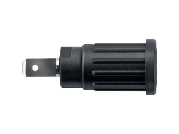 Schützinger SEPB 6451 Ni / SW Sikkerhedstryktilslutning Sort 1 stk