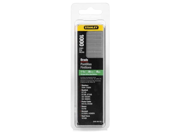 Stanley CHIODI TIPO J - Stifter - 30 mm - stål - forsinket - pakke av 1000 - for P/N: 6-TRE650