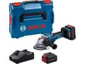 Miniatyrbilde 1 av 5: Bosch GWS 18V-15 PSC PROFESSIONAL, 11000 RPM, 12,5 cm, Batteri, 8 Ah, 2,3 kg, Børsteløs motor