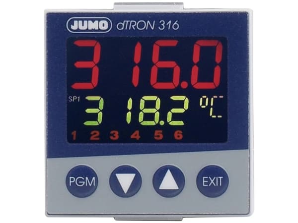 Jumo 00475033 Kompaktregulator (B x H) 48 mm x 48 mm