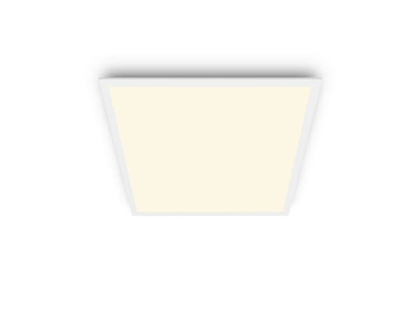 Philips Funksjonell Panel-taklampe, 36 W, kvadratisk, LED, Ikke-utskiftbare pærer, 3300 lm, IP20, Hvit Hvit