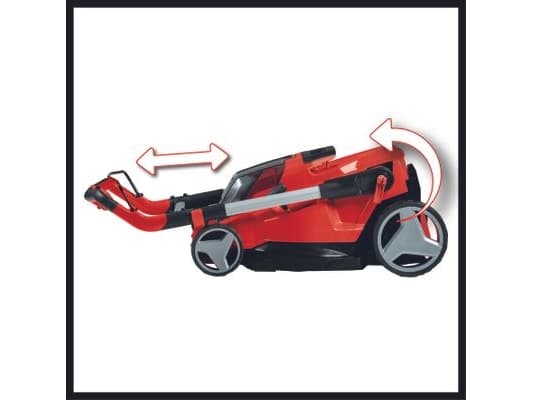 Einhell RASARRO 36/42 (2x5,2Ah) Gräsklippare Batteridrivet inkl. reservbatteri, inkl. laddare, med snabbförlängning, Justerbart handtag, Höjdjusterba