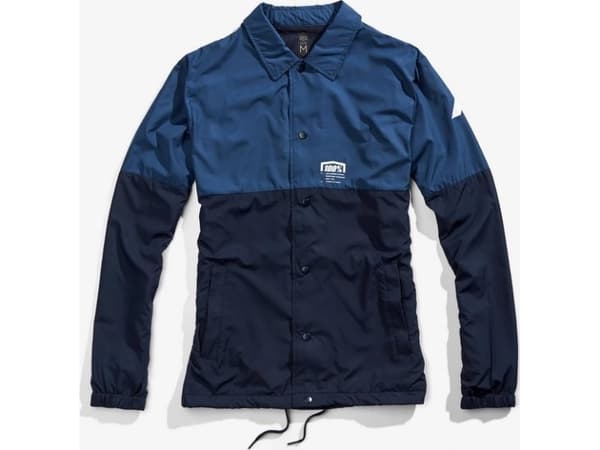100% Kurtka męska 100% ASCOTT Coaches Jacket Navy roz. XL (NEW)