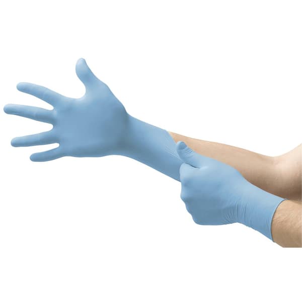 Ansell MICROFLEX® 92134070 100 st Nitril Engångshandske Storlek (handskar): 7 EN 455, EN 420-2003, EN 374-5, EN 374-1,