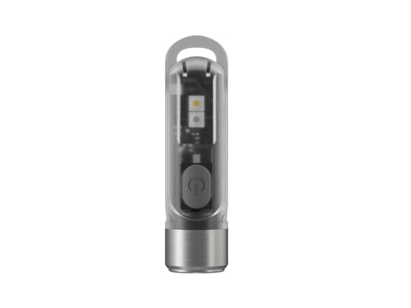 Nitecore TIKI, Lommelykt, Grå, Polykarbonat (PC), Knapper, Berøringskontroll, 1 m, IP66