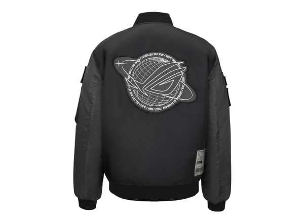 ASUS ROG Cosmic CJ3001 - Bomber jacket - XXL - grå, svart