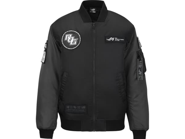 ASUS ROG Cosmic CJ3001 - Bomber jacket - XXL - grå, svart