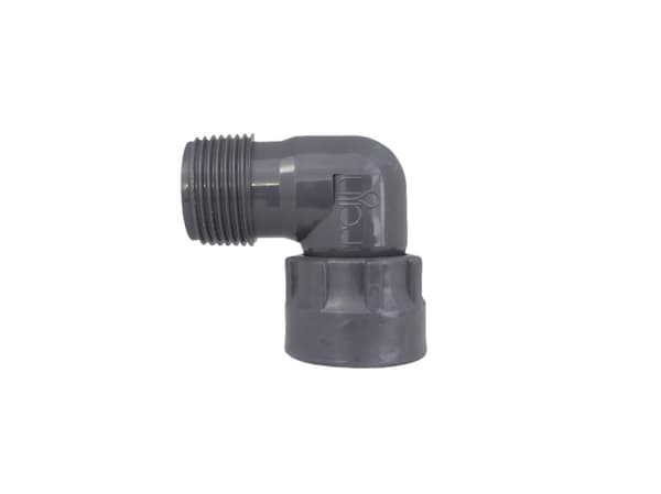 Rain Pvc Elbow W/Or 1In Fx1in M