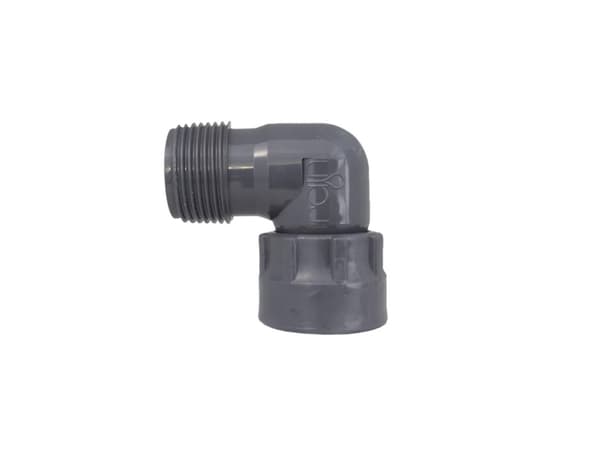 Rain Pvc Elbow W/Or 1In Fx1in M