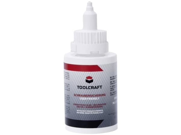 TOOLCRAFT TO-8193909 Skruvlås Styrka: medium 50 ml