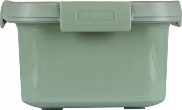 Curver Square Kitchen Matbeholder LUNSJSETT med lokk