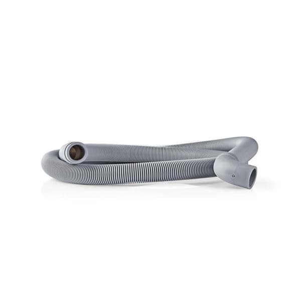 Nedis WAOH2219SHP20 afløbsslange 22 mm vinklet - 19 mm lige 0,5 bar 60 &deg;c 2,00m