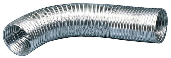 Fixapart W3-65016 Flexibel avloppsslang i aluminium 102 mm 3,00 M