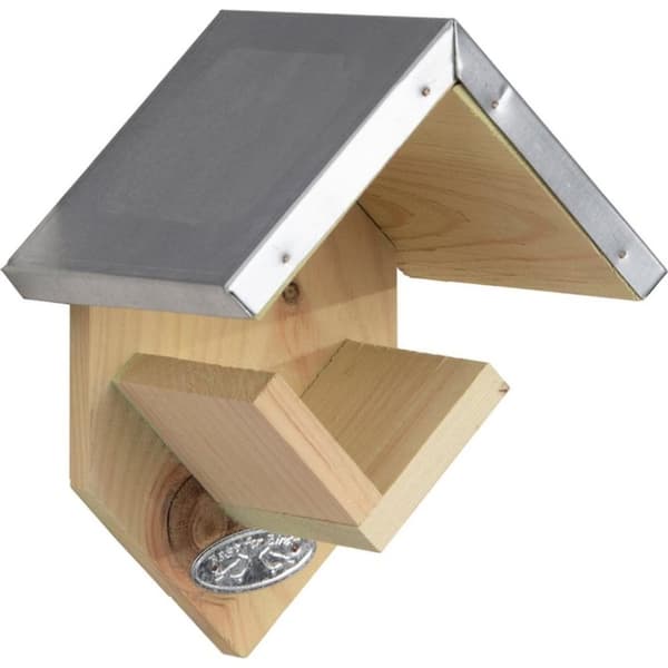 Bäst för fåglar Wooden Peanut Butter House