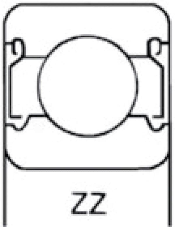 HQ W1-04515/HQ Kullager 6206 Zz