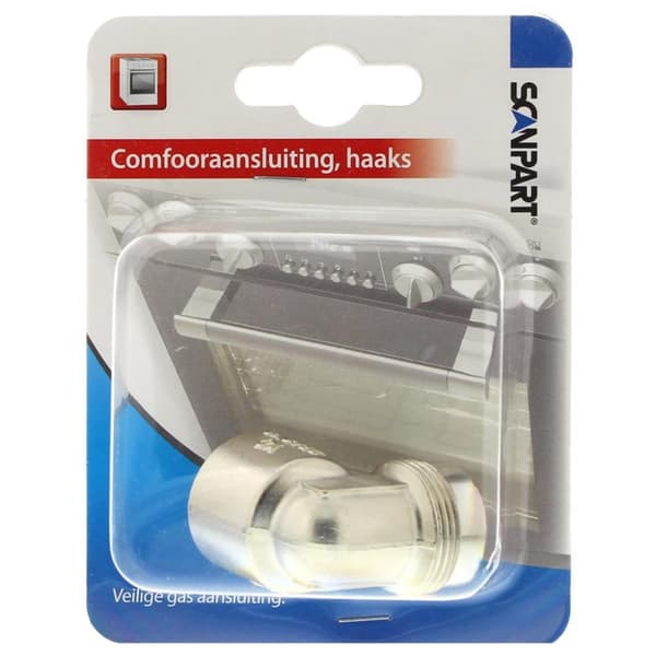 Scanpart Comfort tilslutning. 1/2in. ret vinkel