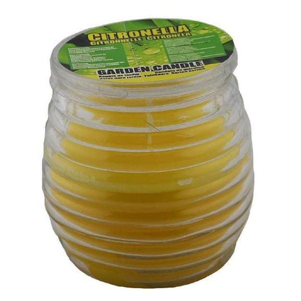 Citronella lys i glaskrukke 8,5 cm
