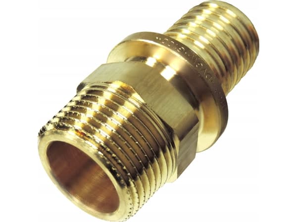 TECE Transition nipple male thread 16mm x 1/2 "brass (705502)
