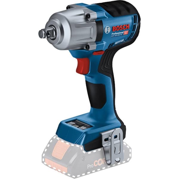 Bosch Professional GDS 18V-450 HC (solo, C) 06019K4000 Mutterdragare batteri 450 Nm 18 V Antal batterier som ingår 0 Li