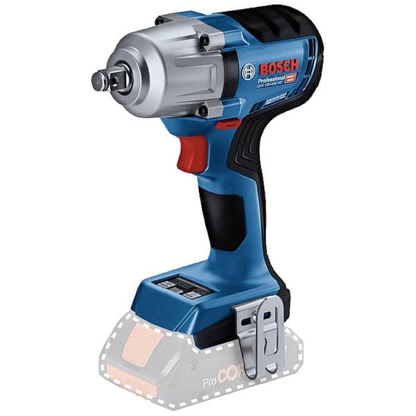 Bosch Professional GDS 18V-450 HC (solo, C) 06019K4000 Mutterdragare batteri 450 Nm 18 V Antal batterier som ingår 0 Li
