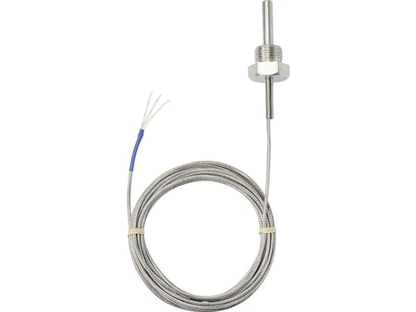 TRU COMPONENTS TC-9779556 PT100 Temperatursensor -50 til 400 °C Kabel, åben ende