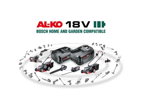 AL-KO Stanggrensav CSA 1820 inkl. batteri og lader Motor:Li-ion 2,5 Ah / 18 V (maks. 20 V)