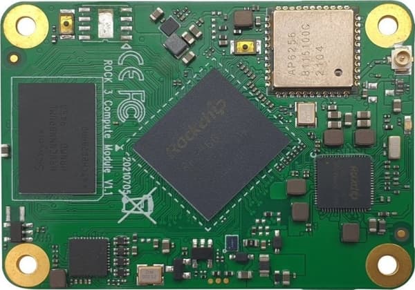 Radxa CM3 Model A Rock3 RK3566 Compute module 1GB RAM /8GB EMMC, Wifi+BT, RM116-D1E8W2 (RM116-D1E8W2)