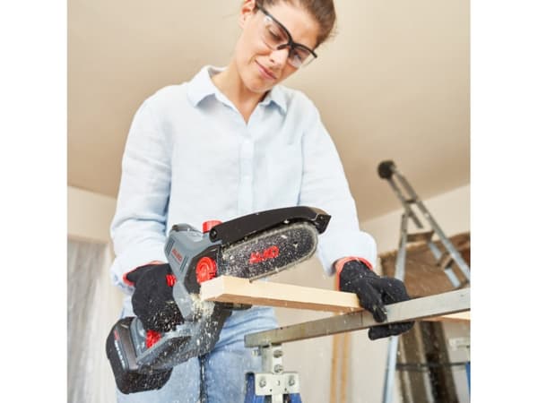 AL-KO 114023, 15 cm, 7 m/s, Sort, 0,3 l, Batteri, 2,5 Ah