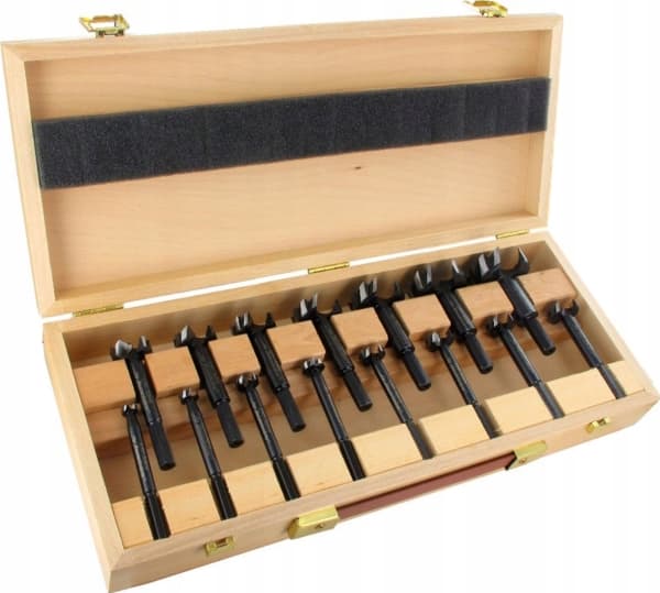 Forstnerbitssats BORMAX 2.0 WS 15 stycken Ø 10, 12, 15, 16, 18, 20, 22, 22, 25, 26, 28, 30, 35, 40, 45, 50 mm