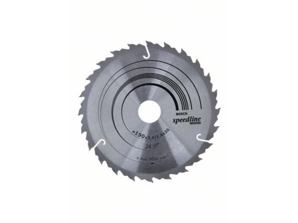 Bosch pyörösaha Speedline Wood H 190x2.6x30mm (2.608.640.801)