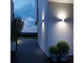 Miniatyrbilde 4 av 4: STEINEL L 830 LED iHF, Vegglys, Antrasitt, Hvit, Plast, IP44, IK03, Bevegelse sensor