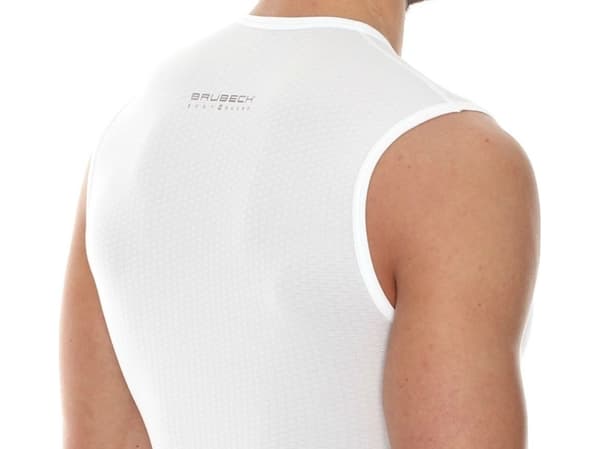 Brubeck Miesten Base Layer T-paita SL10100 valkoinen r. XL