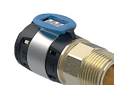 Geberit FlowFit siirtymä ulkokierteellä: CuZn21Si3P, d=20mm, R=1/2"