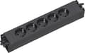 Miniatyrbild 5 av 5: Bachmann STEP BASE - Effektband - AC 250 V - 3680 Watt - ingång: GST18i3 - utgångskontakter: 5 - 1U - svart