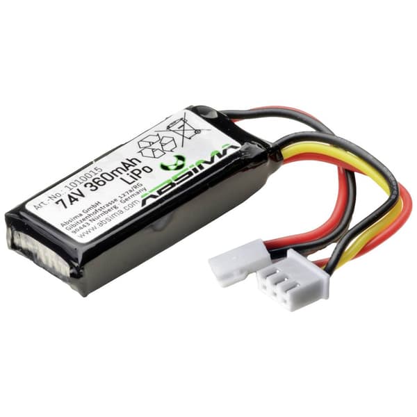 Absima RC Batteripack (LiPo) 7.4 V 360 mAh
