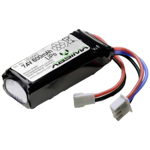 Absima RC Batteripack (LiPo) 7.4 V 600 mAh