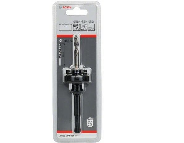 Bosch 2 609 390 036 - Adapteri reikäsahaan - SDS-plus-akseli - Musta - Pikateräs (HSS-G) (2609390036)