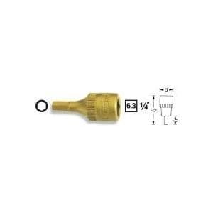 HAZET 8501-4 - Kromvanadiumstål (Cr-V) - Sekskantskaft - 25,4 / 4 mm (1 / 10,20 cm (4") (8501-4)