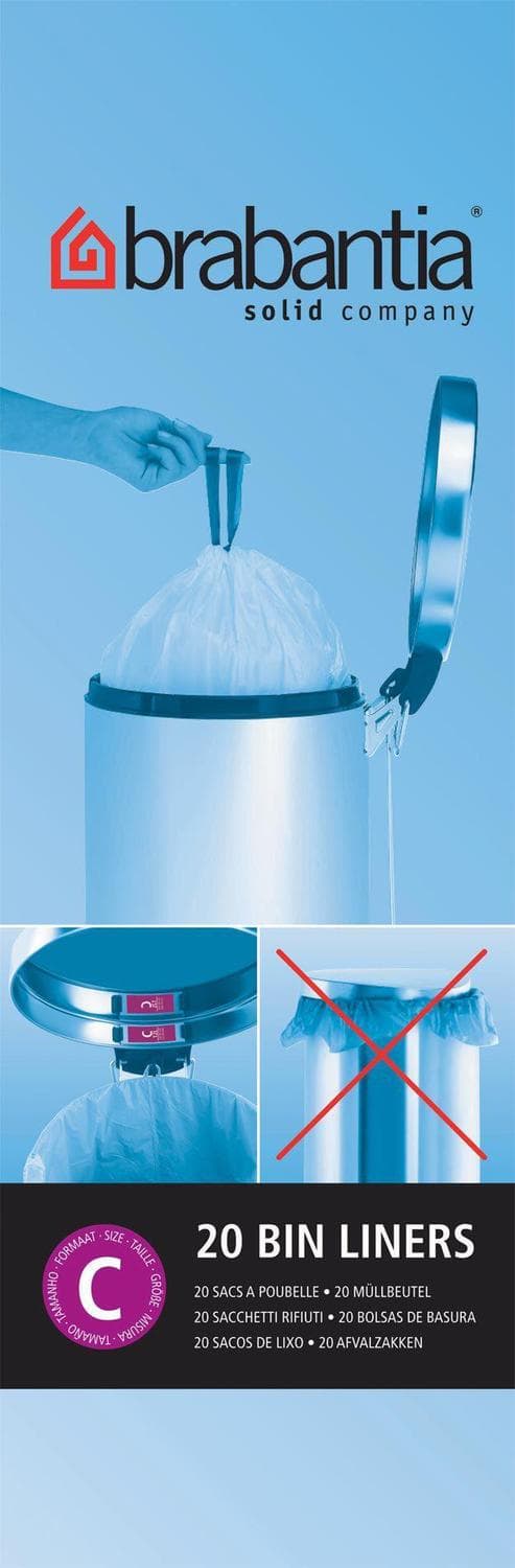 Brabantia C avfallspåsar 12 l 240 st (24 53 43)
