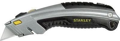 Stanley 0-10-788 Sort - Metallisk snap-off kniv tæppekniv (0-10-788)