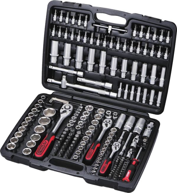KS TOOLS - Räikkä - 179 osaa - 1/4", 1/2", 3/8" kotelo