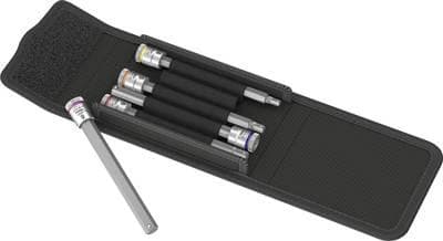 Wera 8740 A HF 1 - Fatning - 1/4" - Metrisk - 5 hoveder/hoveder - 4.5.6.7.8 mm - 1/4" (05003345001)