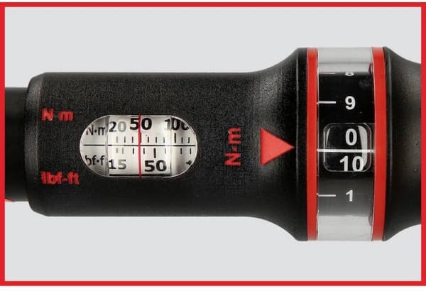 KS TOOLS 1/2" ERGOTORQUE præcision skralde momentnøgle, 80-420Nm (516.1582)