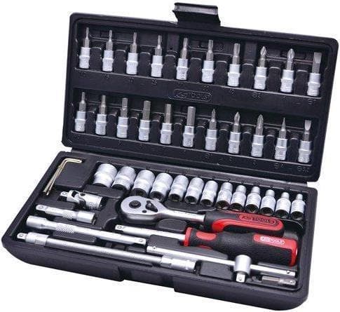 KS TOOLS 1/4" CLASSIC pistorasiaavainsarja, 48 kpl (917.0648)